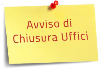 Chiusura Uffici Ragioneria e Tributi